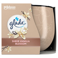 GLADE CANDLE SHEER VANILLA BLOSSOM