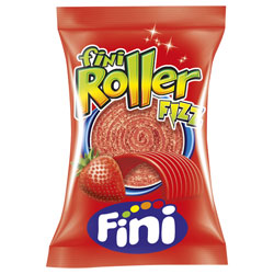 FINI SWEETS STRAWBERRY CRAZY ROLLER