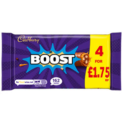 CADBURY BOOST 4PK MULTIPACK