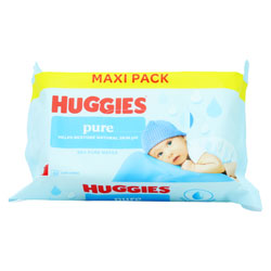 HUGGIES BABY WIPES PURE