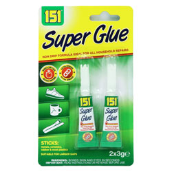 151 SUPER GLUE 3G 2PK