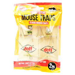 DOFF MOUSE TRAP SURE CATCH CLASSIC 2 PACK