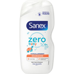 SANEX BABY WASH ZERO % BABY NOURISH