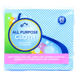 CS HOME ALL PURPOSE CLOTH 20 PACK