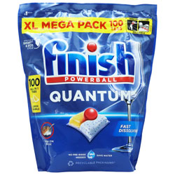 FINISH DISHWASHER TABLETS QUANTUM LEMON