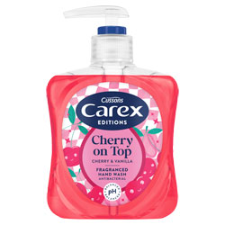 CAREX ANTIBAC HAND WASH CHERRY ON TOP