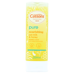 CUSSONS SHOWER CREAM PURE OAT MILK AND HONEY