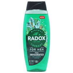 RADOX SHOWER GEL FEEL INVIGORATED FOR MEN
