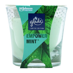 GLADE CANDLE EMPOWER MINT