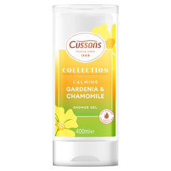 CUSSONS COLLECTION BODY WASH GARDENIA & CHAMOMLE