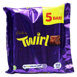 CADBURY TWIRL MULTIPACK 5PK