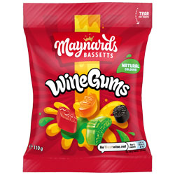 MAYNARDS BASSETTS WINE GUMS BAG