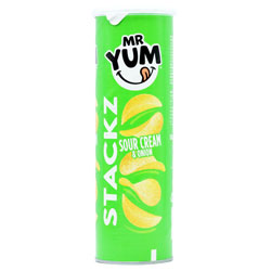 MR YUM STACKZ SOUR CREAM & ONION