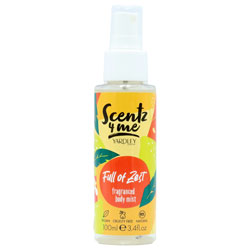 YARDLEY BODY MIST SCENTZ4ME FULL OF ZEST
