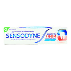 SENSODYNE TOOTHPASTE SENSITIVE & GUM