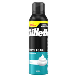 GILLETTE SHAVE FOAM SENSITIVE