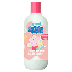 GROW WITH PEPPA PIG HEAD TO TOE BABY WASH