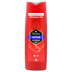OLD SPICE SHAMPOO & SHOWER GEL CAPTAIN C)
