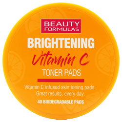 BEAUTY FORMULAS VITAMIN C TONER PADS