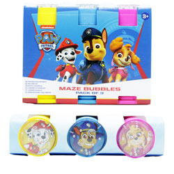 PAW PATROL BUBBLES MAZE TOP 3PK