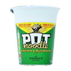 POT NOODLE CHICKEN & MUSHROOM