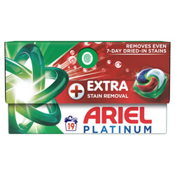 ARIEL PODS PLATINUM STAIN REMOVAL