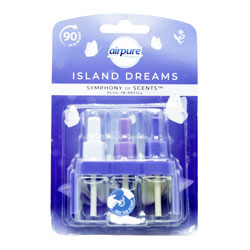 AIRPURE ISLAND DREAMS REFILL SYMPHONY OF SCENTS
