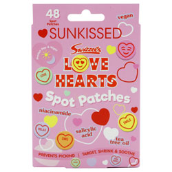 SUNKISSED LOVE HEARTS SPOT PATCHES