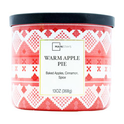 CANDLE JAR 3 WICK FAIR ISLE WARM APPLE PIE