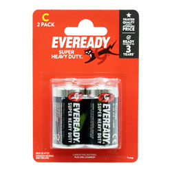 EVEREADY BATTERIES ZINC C