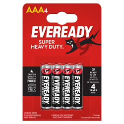 EVEREADY BATTERIES ZINC AAA