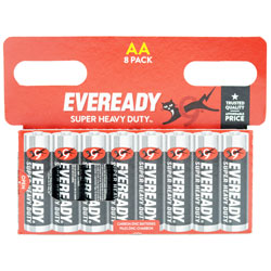 EVEREADY BATTERIES ZINC AA