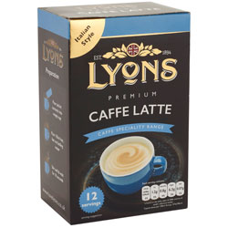 LYONS SACHETS CAFFE LATTE