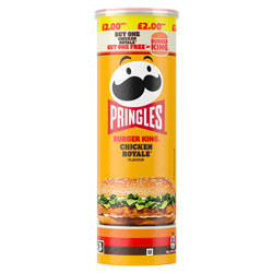 PRINGLES BURGER KING CHICKEN ROYAL