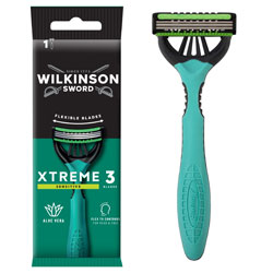 WILKINSON SWORD XTREME SENSITIVE 3 RAZOR MALE