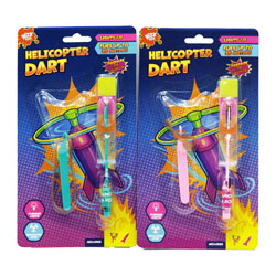DART LIGHT UP WITH CATAPULT CARDED