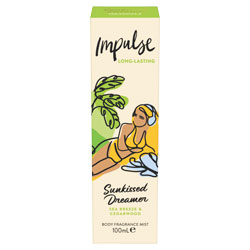 IMPULSE BODY MIST SUNKISSED DREAMER