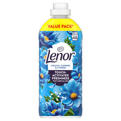 LENOR FABRIC CONDITIONER COASTAL FLOWERS 48W