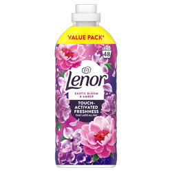 LENOR FABRIC CONDITIONER EXOTIC BLOOM & AMBER 48W
