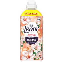 LENOR FABRIC CONDITIONER JASMINE&WHITE CEDAR 48W