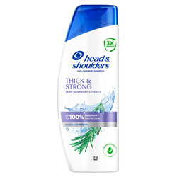 HEAD & SHOULDERS SHAMPOO ROSEMARY THICK & STRONG