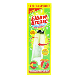 ELBOW GREASE BOTTLE BRUSH + 4 REFILLS 1PK