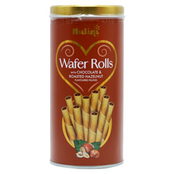 NUTINI WAFER ROLLS HAZELNUT TIN