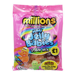 MILLIONS MINI BABIES SOUR MIX