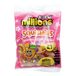 MILLIONS SQUISHIES JAPANESE SOUR