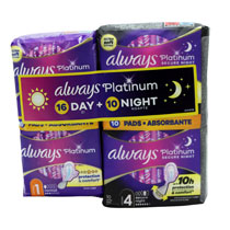 ALWAYS PLATINUM ULTRA DAY 16S/NIGHT 10S BANDED