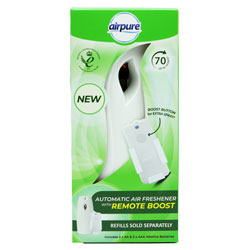AIRPURE AIR FRESHNERS AUTO MACHINE WITH REMOTE