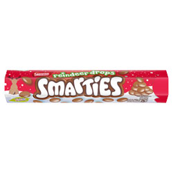 SMARTIES GIANT TUBE REINDEER DROPS