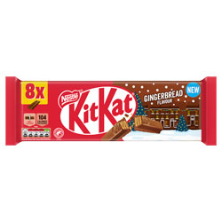 KITKAT 2 FINGER GINGERBREAD MULTIPACK