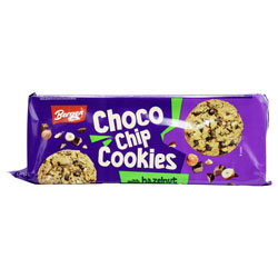 BERGEN CHOCO CHIP HAZELNUT COOKIES